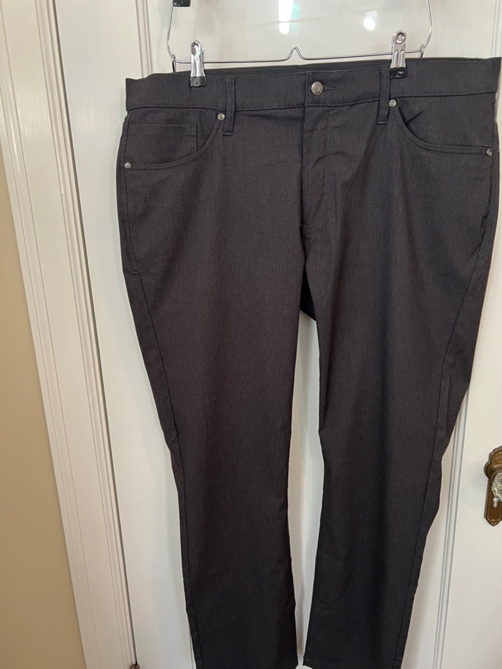 Urban Star Black Ribbed Pull-On Pants